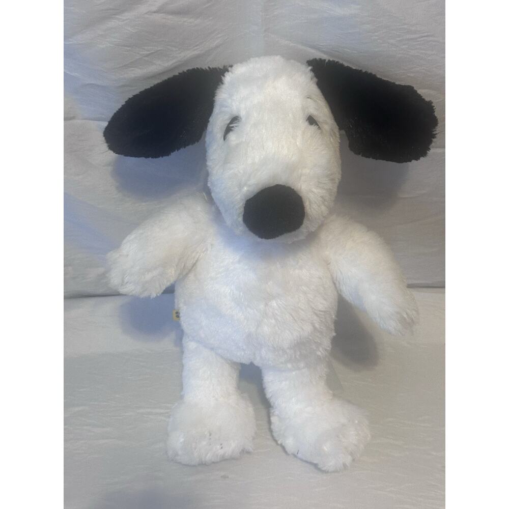 Build a Bear SNOOPY Musical & Moving Ears Red Collar 2011 Retired Works 16” EUC